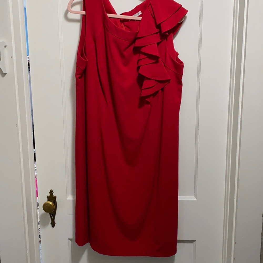Red dress